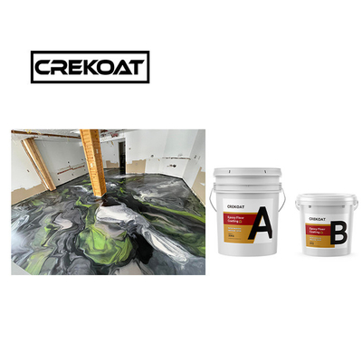 VOC-vrije epoxyverf met lage geur 3 mm warmtebestendige epoxycoating