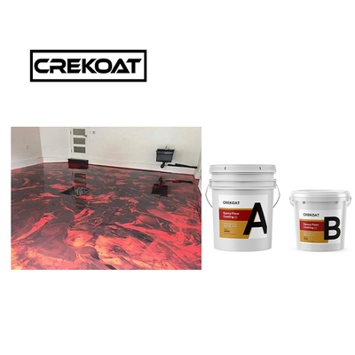 Naadloze UV-bestendige doorzichtige coating / epoxycoating 3 mm schoonmaakbaar
