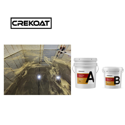 Zuivere metalen epoxyvloercoating oplosmiddelvrij epoxycoatinggloss