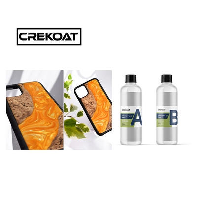 Epoxyhars met een lage viscositeit, helder gelaat, geel, hittebestendig, helder hars