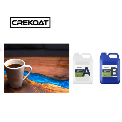 Poeder waterbestendig diep gieten epoxyhars 10 cm laag exotherm zelfnivellering