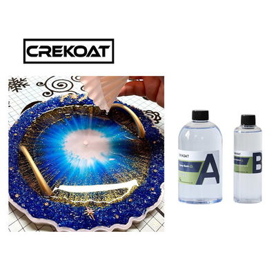 De diepe Gietende van de Juwelenart crafts epoxy resin for van Siliconevormen Houten Lijsten