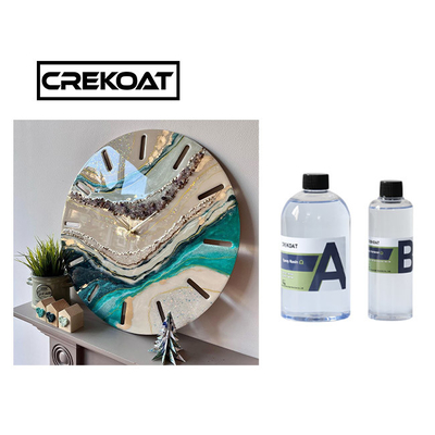 De diepe Gietende van de Juwelenart crafts epoxy resin for van Siliconevormen Houten Lijsten
