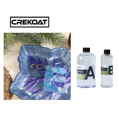 Veilige Geurloze Hoog polijst Duidelijke Epoxyhars Vrij Crystal Art Resin Kit BPA