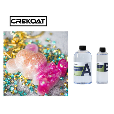 Veilige Geurloze Hoog polijst Duidelijke Epoxyhars Vrij Crystal Art Resin Kit BPA