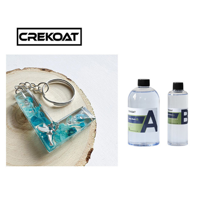Veilige Geurloze Hoog polijst Duidelijke Epoxyhars Vrij Crystal Art Resin Kit BPA