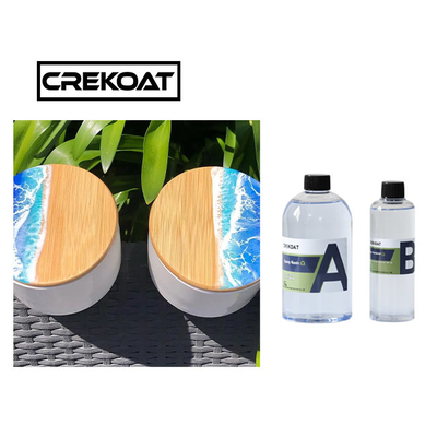 Crystal Clear Casting Epoxy Resin-de Harsvormen die van Tuimelschakelaarsjuwelen het Zelf Nivelleren bewerken