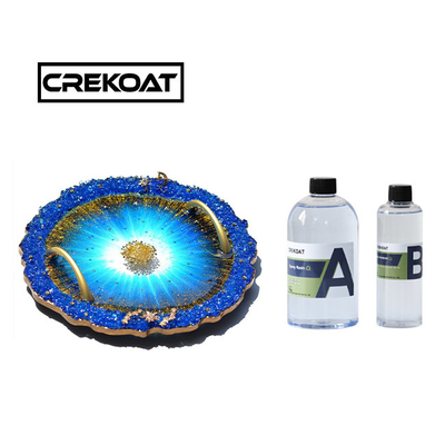 Crystal Clear Casting Epoxy Resin-de Harsvormen die van Tuimelschakelaarsjuwelen het Zelf Nivelleren bewerken