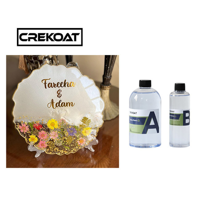 Hoog bouw de Vloeibare Component van de Bovenkantart clear epoxy resin two van de Glaslijst