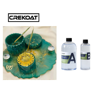 Het multifunctionele Crystal Clear Epoxy Resin For-Hoog Gieten polijst Afwerking