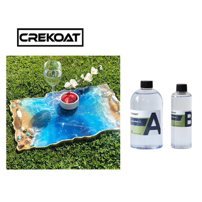 Geen Vocs Geen BPA-Ambacht Bestand Art Clear Epoxy Resin Wear