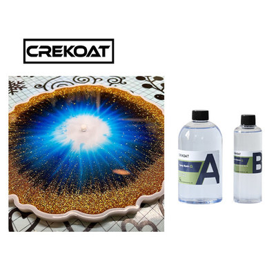 Hard Duidelijke polijst Hoog Art Resin Epoxy For Coaster-de Lijst van de Juwelenrivier