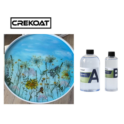 2 niet Brandbare de Hars van de Rangcrystal clear casting epoxy art van het deelvoedsel