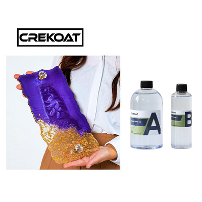 Hoog polijst de Zelf Nivellerende Crystal Clear Epoxy Resin For-Bovenkant van de Juwelenlijst