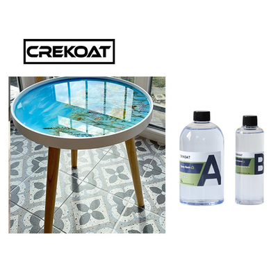 2 Hoge de component polijst Duidelijke Gegoten Epoxyhars voor Art Bar Tables Tumbler