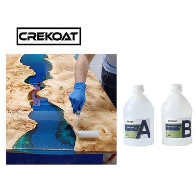 Duidelijke Ambacht Art Resin 2/1 Epoxy Gietende Hars voor Rivierlijsten