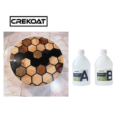 Crystal Clear Liquid Glass Epoxy-Hars voor het Afgietsel van de Rivierlijst