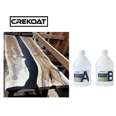 Hoog polijst het Afgietsel en de Deklaag van Crystal Clear Epoxy Resin Kit