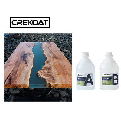 Hoog polijst het Afgietsel en de Deklaag van Crystal Clear Epoxy Resin Kit