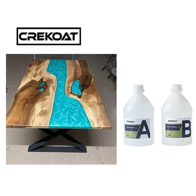 4 giet de duim Dikke Gietende Hars Epoxy voor Enige Lijst Crystal Clear