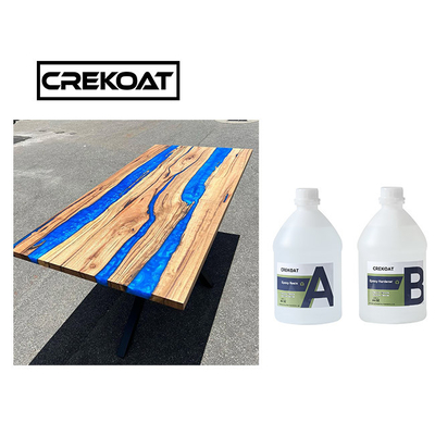 4 giet de duim Dikke Gietende Hars Epoxy voor Enige Lijst Crystal Clear