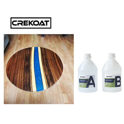 Het chemische product verzet zich tegen de Harde Diepe Gegoten Hars van Crystal Clear Epoxy Resin Rock voor Lijst