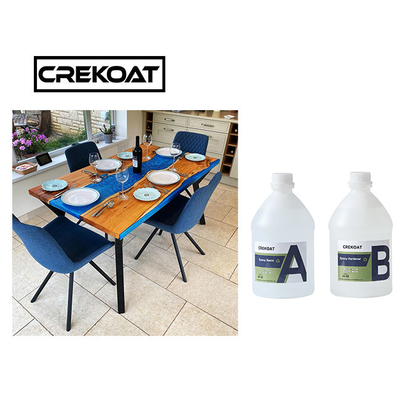 Het chemische product verzet zich tegen de Harde Diepe Gegoten Hars van Crystal Clear Epoxy Resin Rock voor Lijst