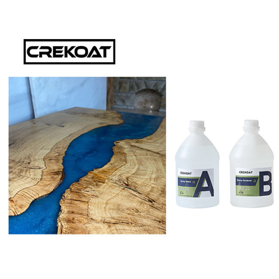 Het chemische product verzet zich tegen de Harde Diepe Gegoten Hars van Crystal Clear Epoxy Resin Rock voor Lijst