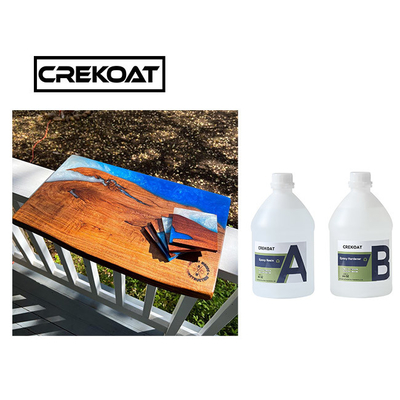 Crystal Clear Craft Epoxy Resin-Voedselbrandkast en Verharderuitrusting