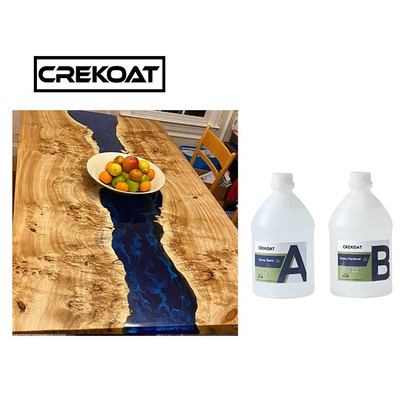 Het waterdichte Houten Anti Gele Glas van Crystal Clear Epoxy Resin For zoals Afwerking