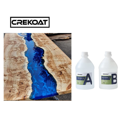 Gietend ultra Duidelijke Diep giet de Lijst Art Easy Mixing van de Epoxyharsrivier