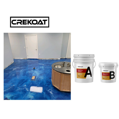 Metaal Concrete de Verf UVbescherming Coating Naturally DE Foaming van de Epoxyharsvloer