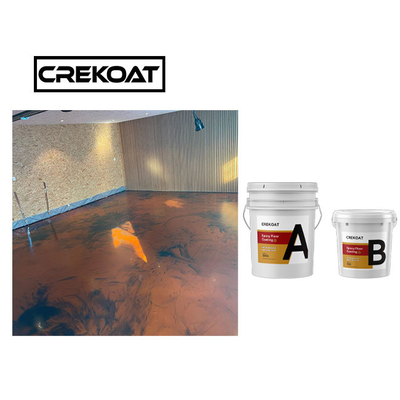 Langdurige Metaal 3d Epoxybevloeringsdeklaag voor Houten Baksteen