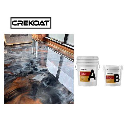 UV Bestand 3d Epoxy niet Giftige Hars Metaal Concrete Vloer