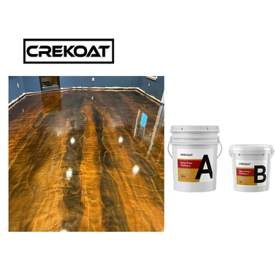 UV Bestand 3d Epoxy niet Giftige Hars Metaal Concrete Vloer