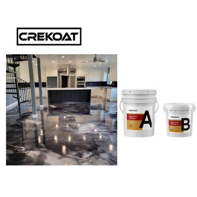 UV Bestand 3d Epoxy niet Giftige Hars Metaal Concrete Vloer