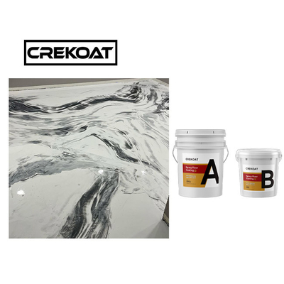 Lage VOC poederen de Bevloeringssysteem van de Epoxyhars Metaal Epoxyverf