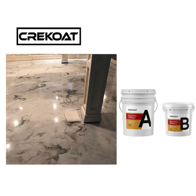 De antislip Hittebestendige Metaal Epoxy Hoge Garagevloer polijst