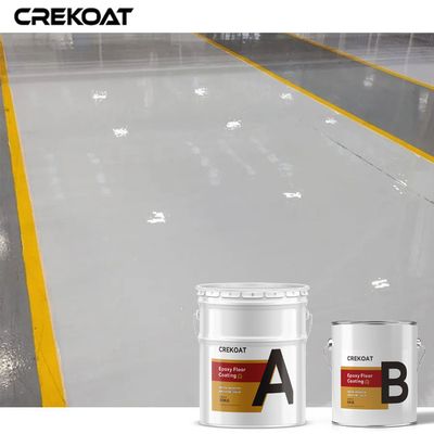 100% de stevige Decoratieve Hoge Deklagen van de Garagevloer polijsten Transparante Epoxyhars