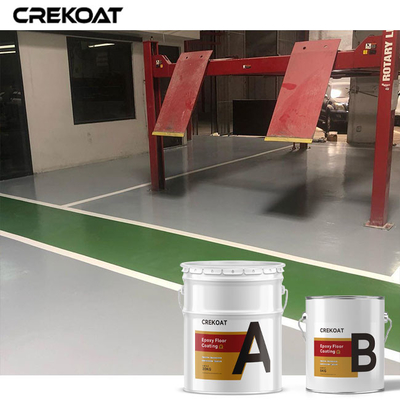 Industriële sterkte sportoppervlakte industriële epoxy vloercoating biedt greep niet-slip