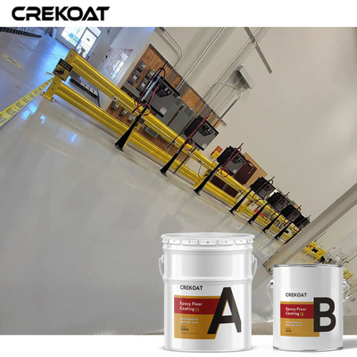 Architectonische elegantie Industriële epoxy vloercoating Transformeert tafels Borden