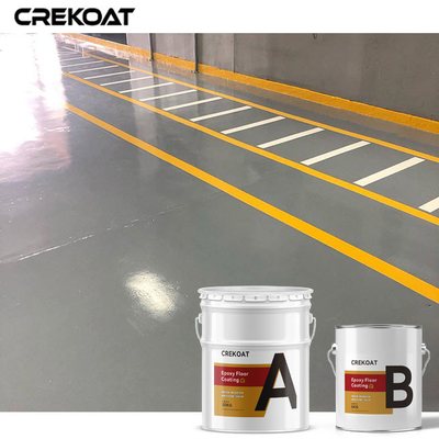 Brandwerend Industriële epoxy vloercoating naadloos Sterk duurzaamheid