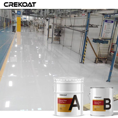 Naadloze oppervlakte industriële epoxy vloerverf Veilige en professionele werkplek