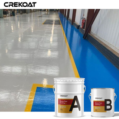 De naadloze Gekleurde Concrete Epoxyhars die van de Vloerverf Antislipchemische producten vloeren