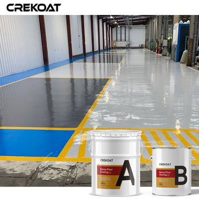 De naadloze Gekleurde Concrete Epoxyhars die van de Vloerverf Antislipchemische producten vloeren