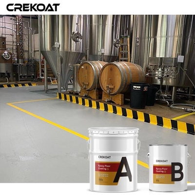 Chemische weerstand Industriële epoxyhars met een naadloos oppervlak Snelle installatie