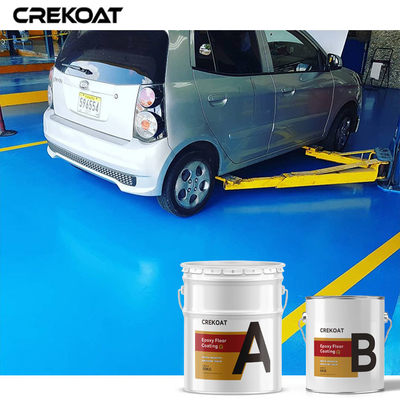 Vinnige installatie Industriële epoxy vloercoating hoge glans Minimaliseren van downtime voor bedrijven