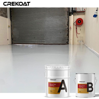 Olie die Industriële Epoxyvloer plakken die Epoxyinleiding voor Beton met een laag bedekken