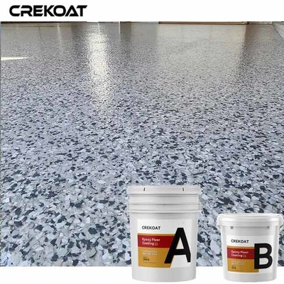 Van de Vloerdeklagen van de vlokuitzending de Harsachtige van de de Epoxyharsinleiding Bovenlaag van Basecoat