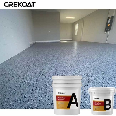 Transparant van de de Deklaaguitzending van de Epoxyharsvloer Decoratief de Vloksysteem op basis van water